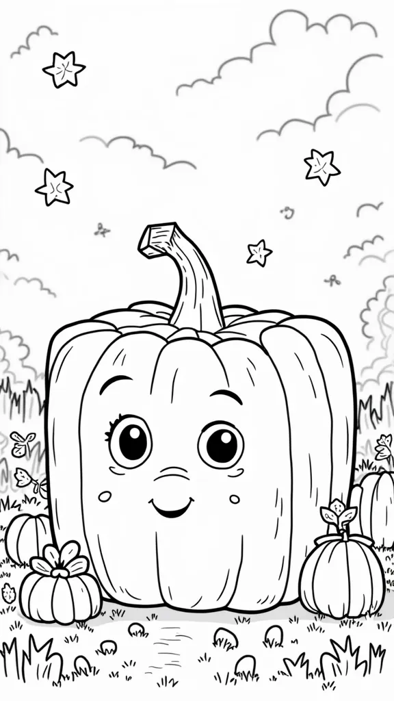 spookley coloring page